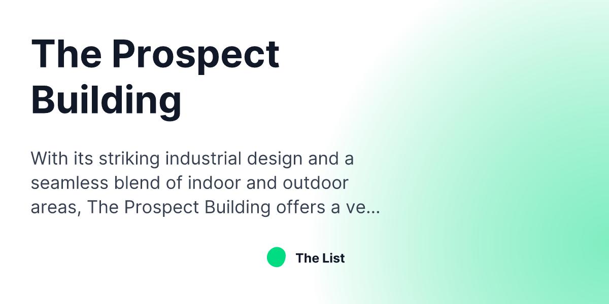 The Prospect Building